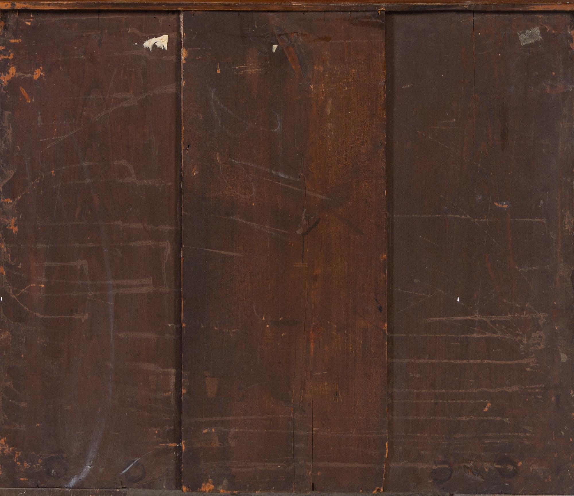 A George II Burl Walnut Chest of Drawers