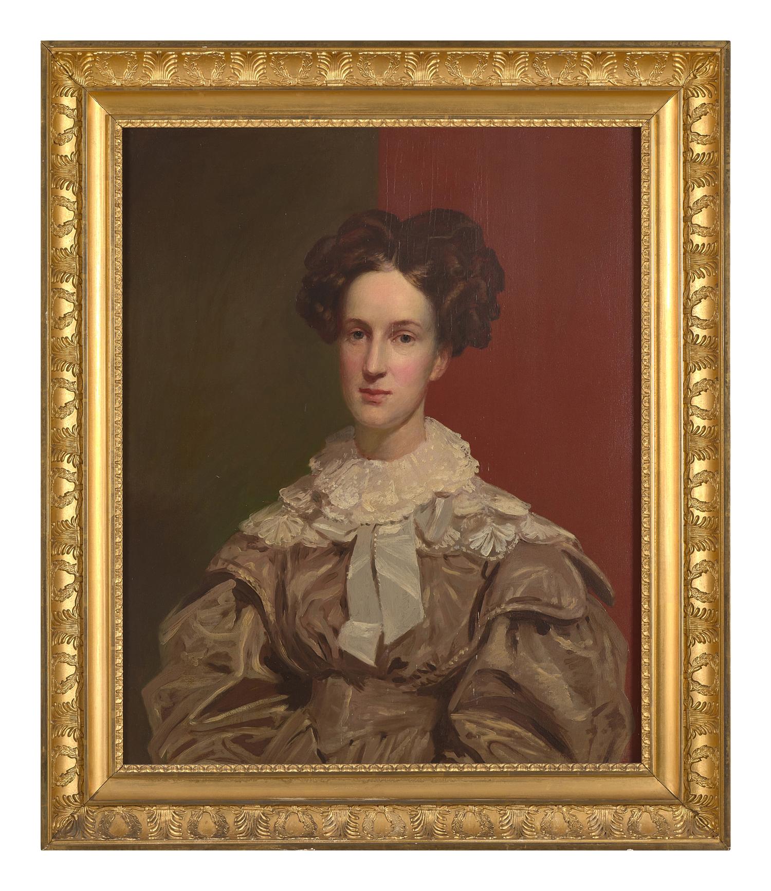 American School 19th Century, Portrait of Lucretia Richardson Janes (1799-1832) of Boston, Massachusetts