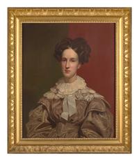American School 19th Century, Portrait of Lucretia Richardson Janes (1799-1832) of Boston, Massachusetts