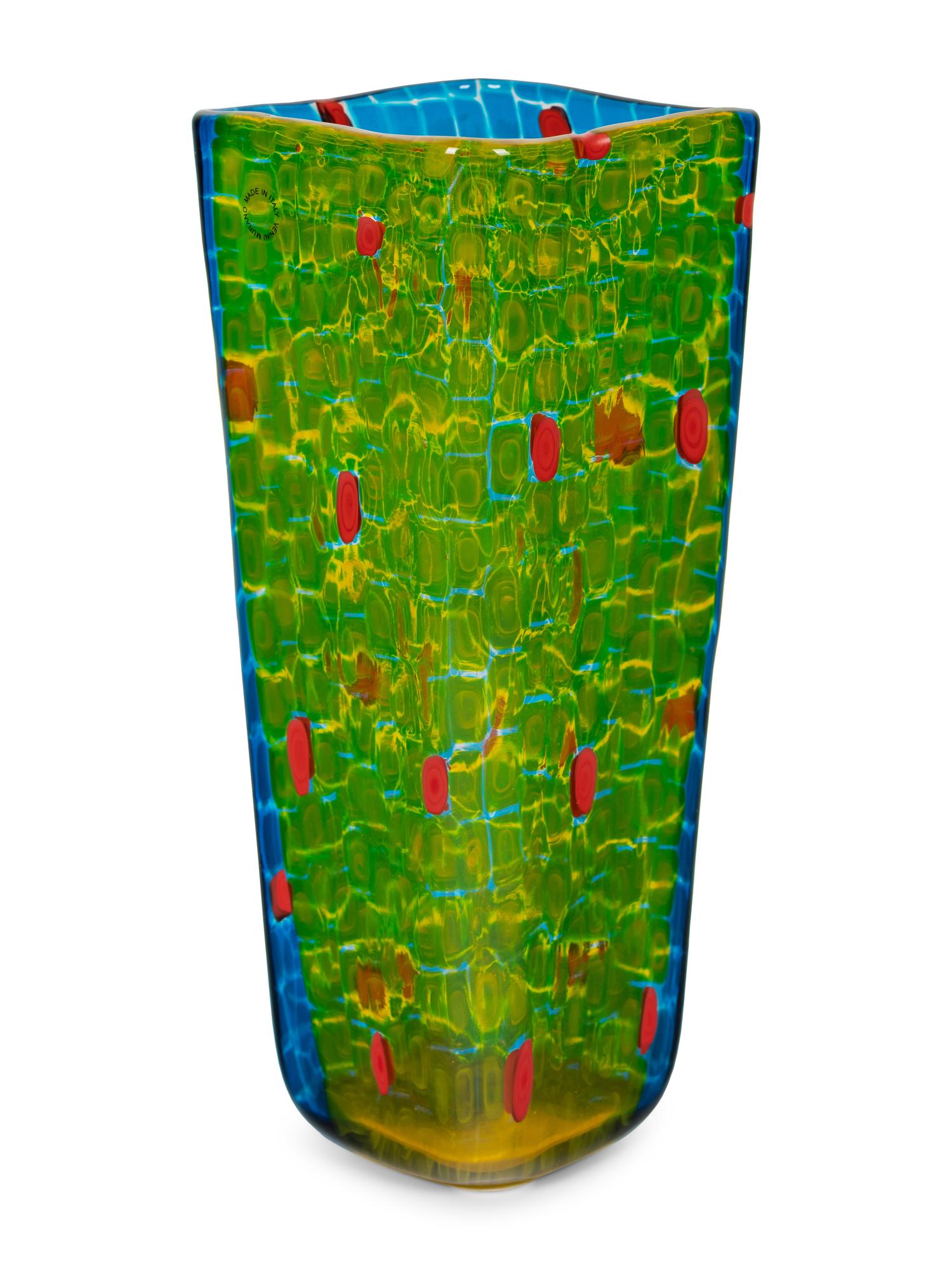 Frisage Vase, 1994 Venini Murano, Italy
