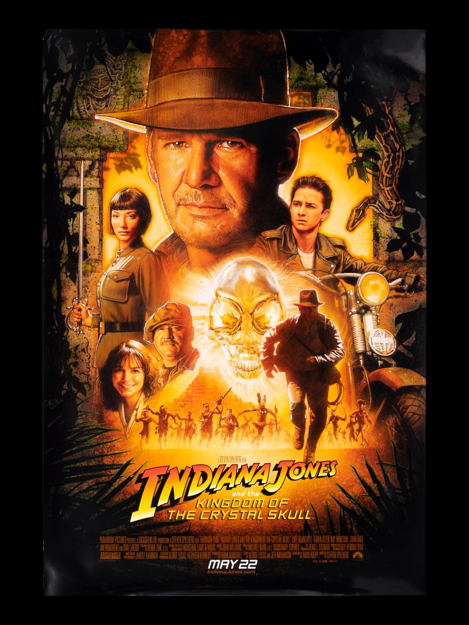 (Film Memorabilia) A group of 9 pieces of memorabilia from Indiana Jones and the Kingdom of the Crystal Skull . Lucasfilm, LTD., 2008. Comprising: