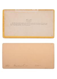 [MINING]. 2 stereoviews with mining content by HAYNES and COLLIER.