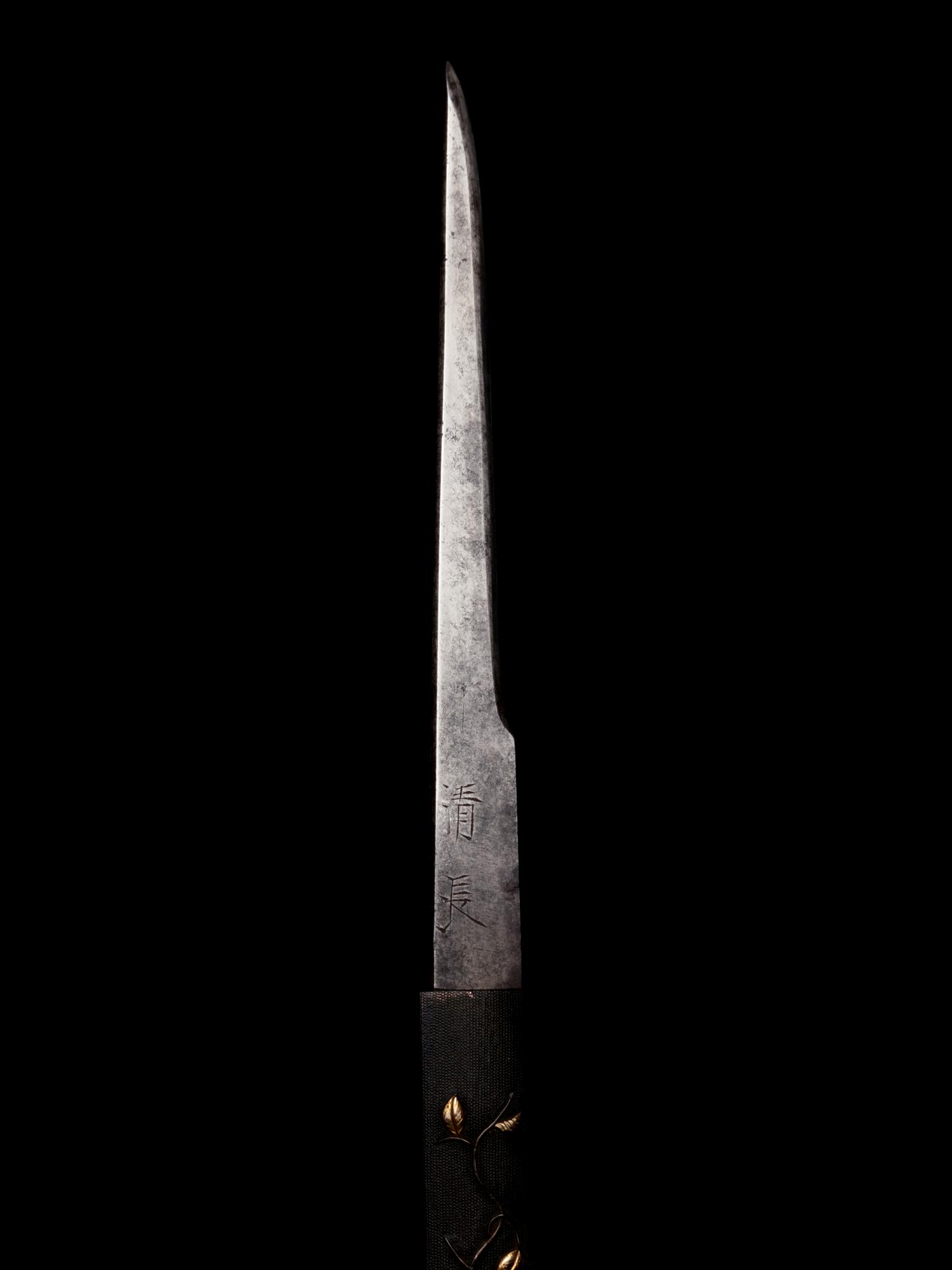 Eight Mixed Metal Kozuka with Kogatana Blades