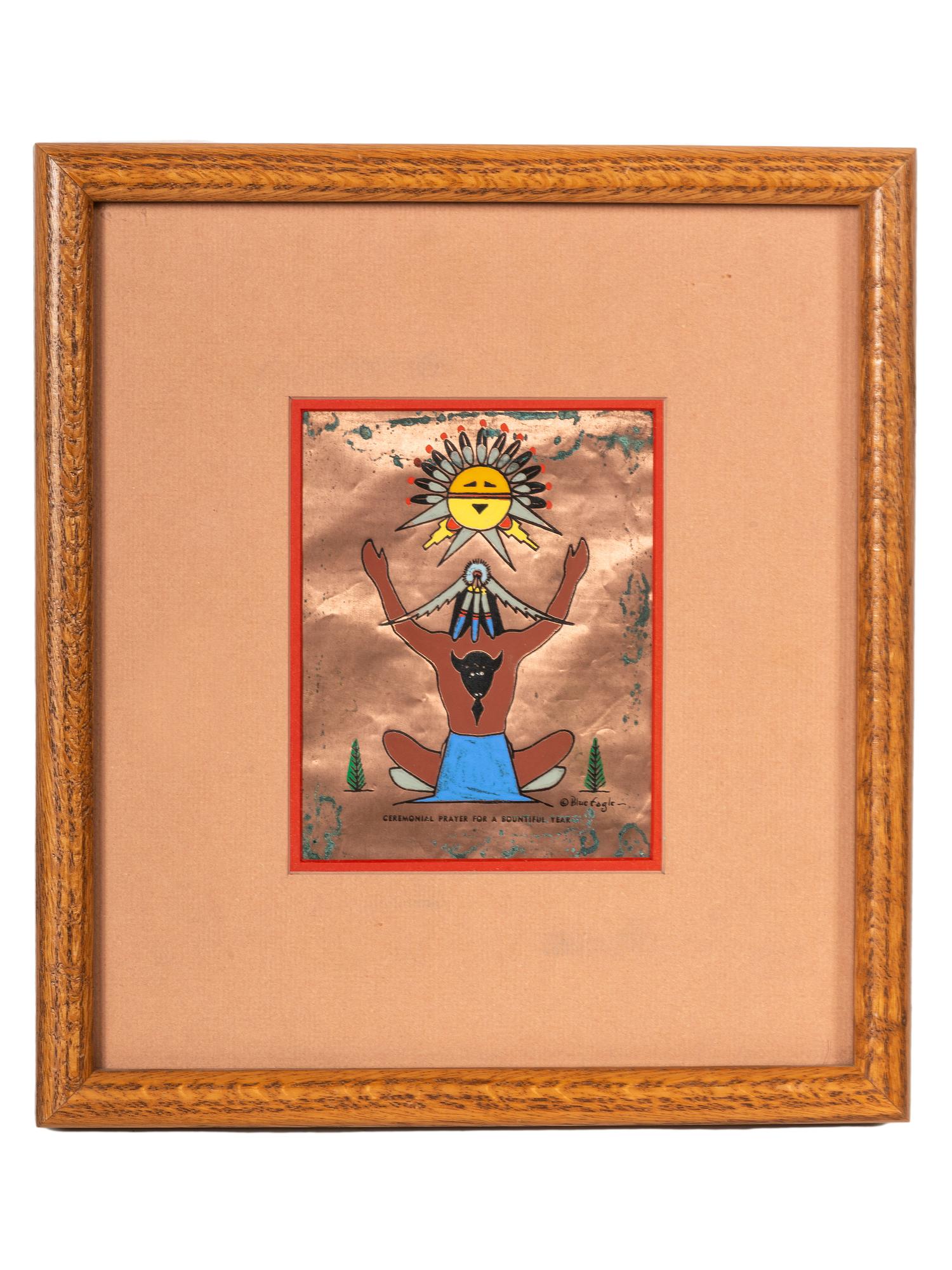 Feather Dancer and Ceremonial Prayer for a Bountiful Year