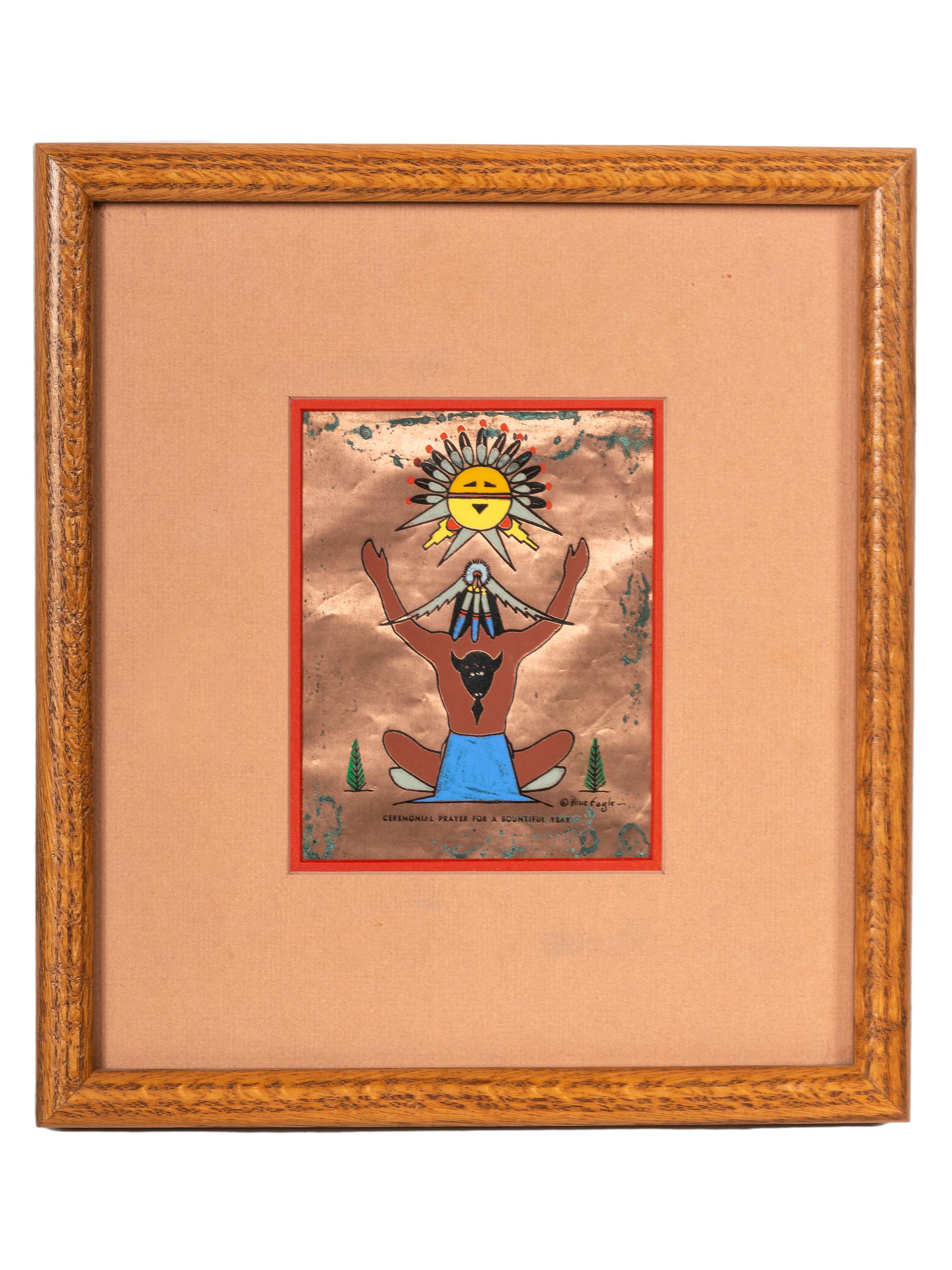 Feather Dancer and Ceremonial Prayer for a Bountiful Year