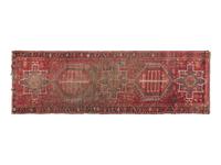 A Heriz Wool Runner