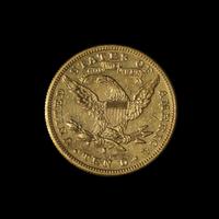 An 1881-S $10 Liberty Head Gold Coin