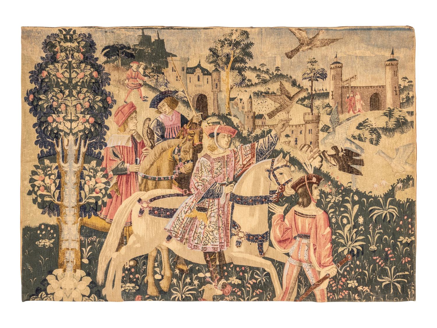 A French Printed Tapestry