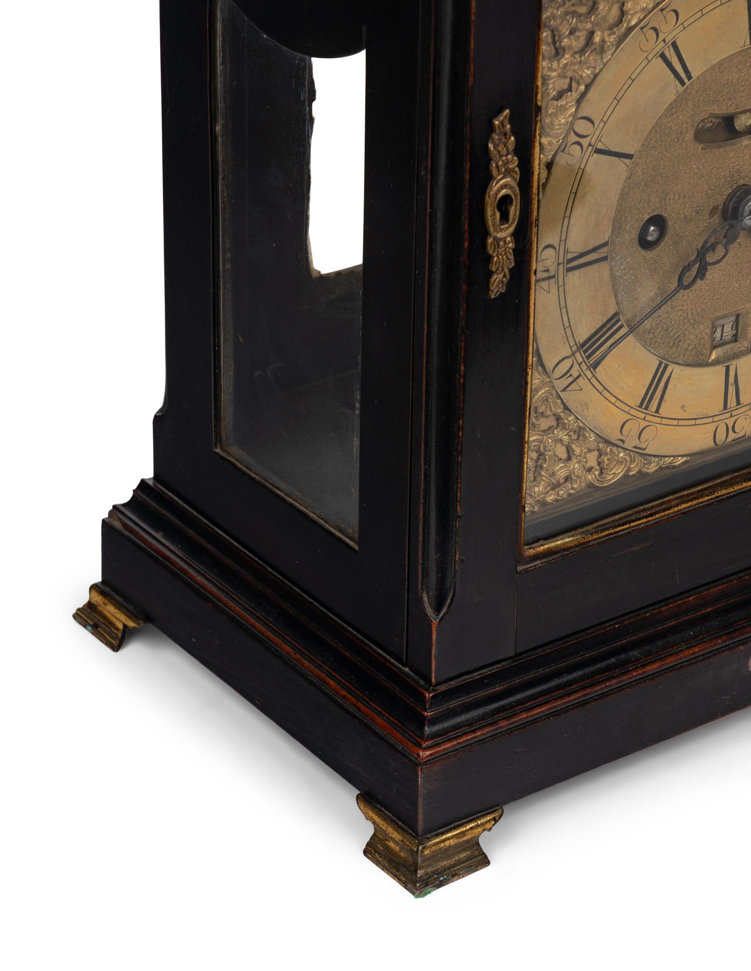 A Scottish George III Mahogany Musical Bracket Clock