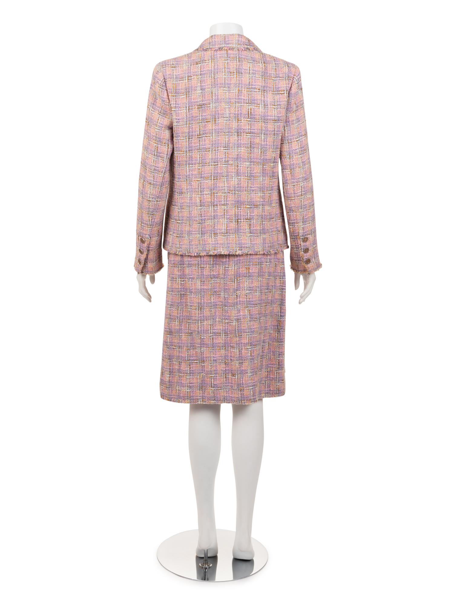 Chanel Two-Piece Tweed Skirt Suit, Spring 2005