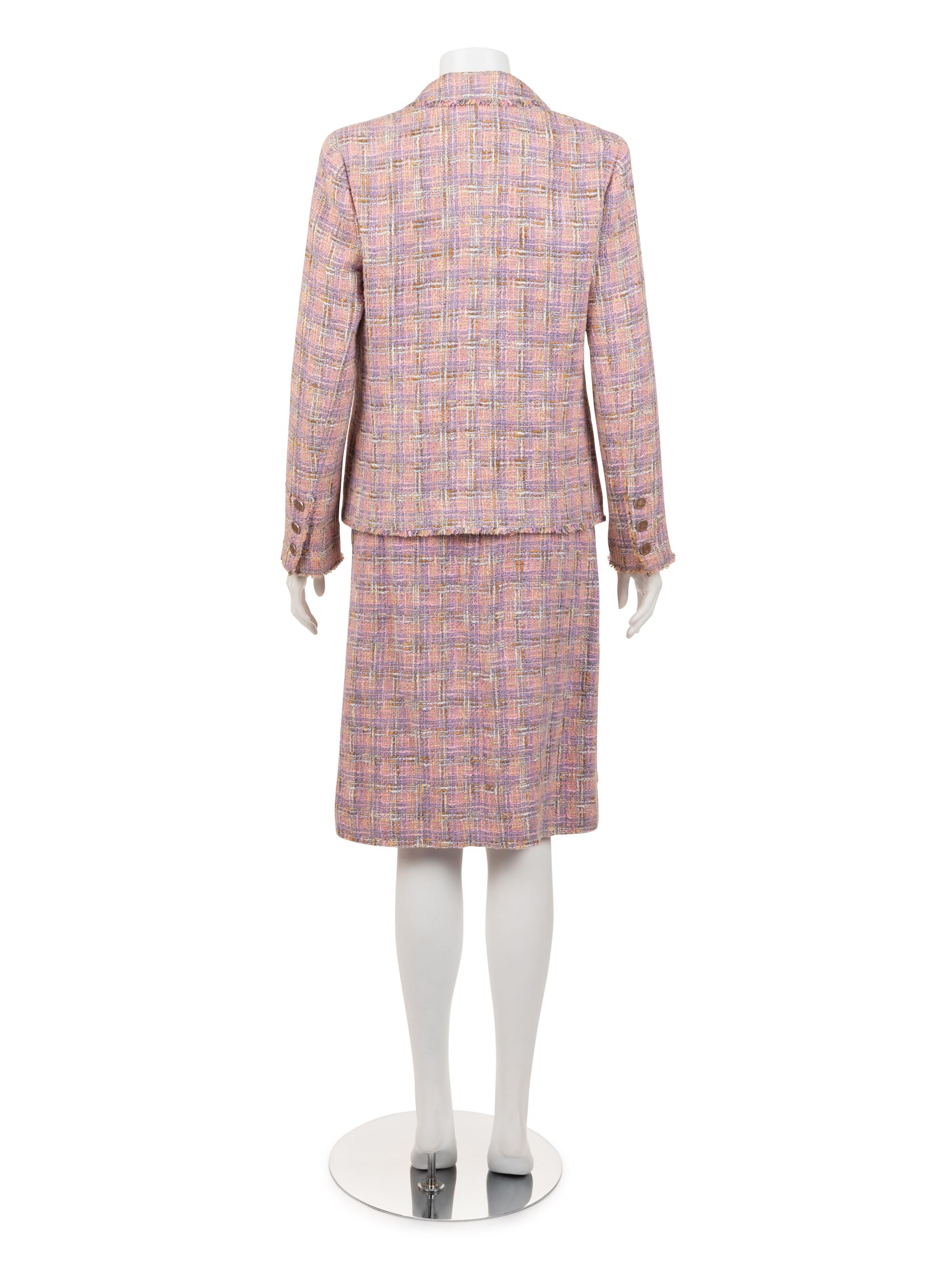 Chanel Two-Piece Tweed Skirt Suit, Spring 2005