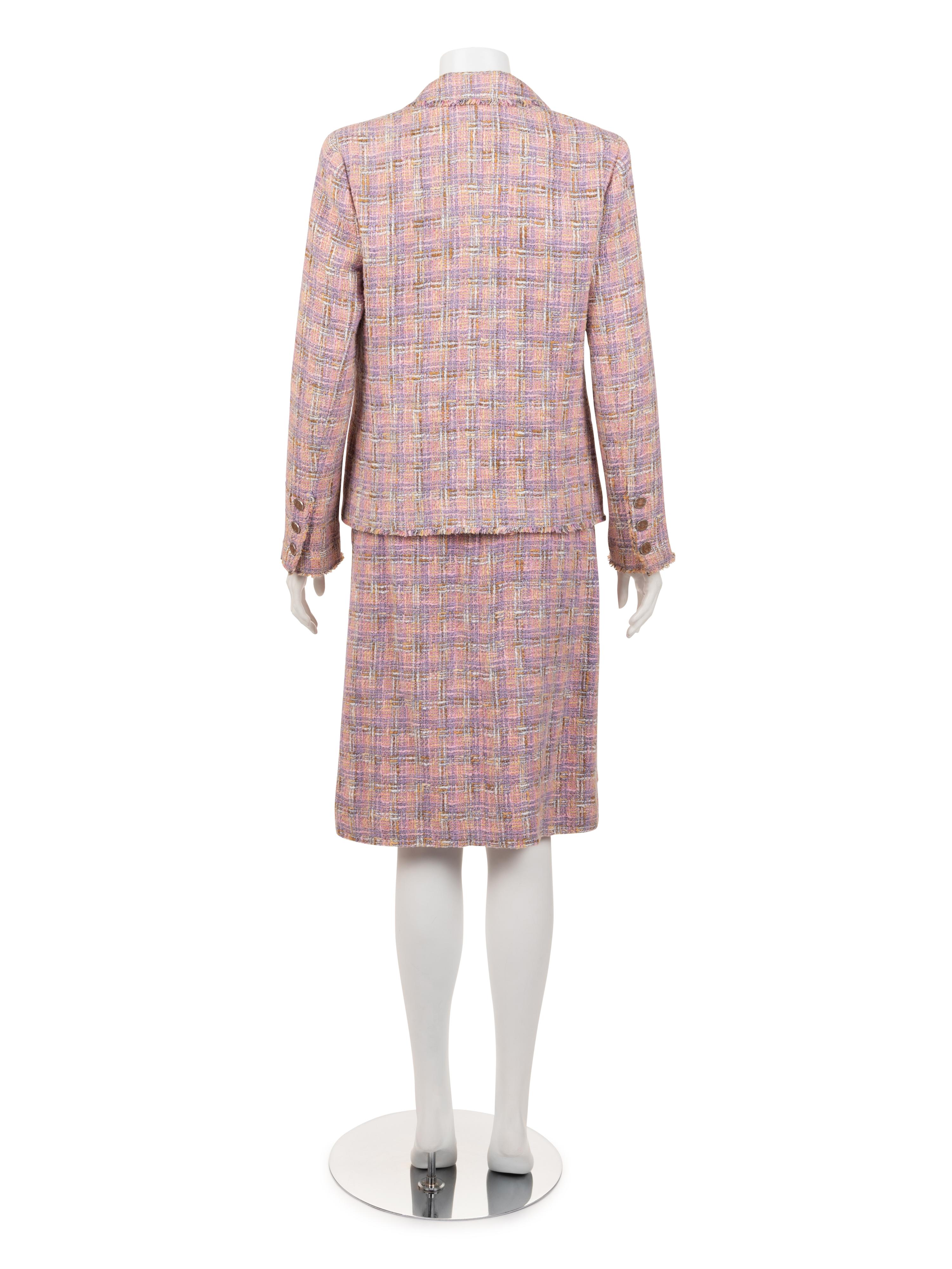 Chanel Two-Piece Tweed Skirt Suit, Spring 2005