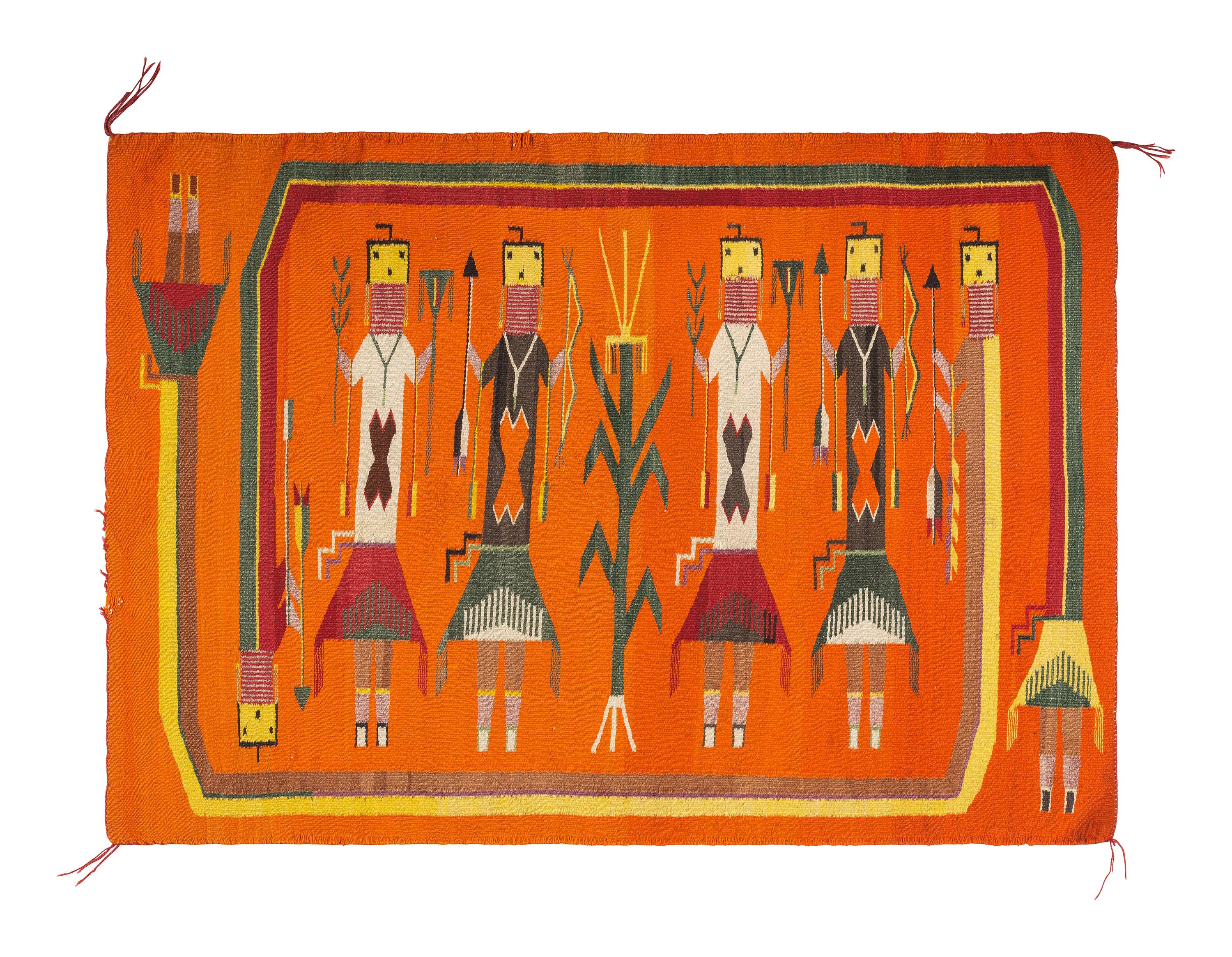 Navajo Yei Weaving / Rug