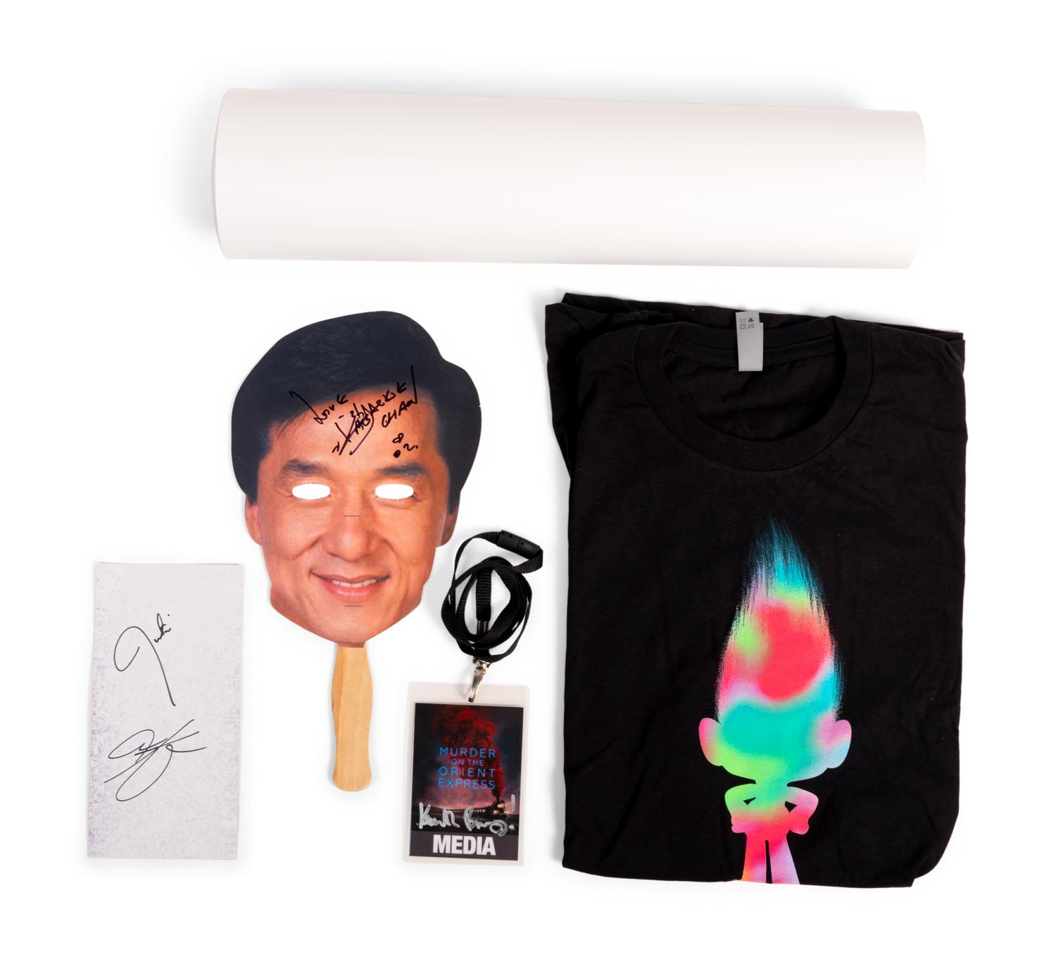 (Film memorabilia) A group of Memorabilia items from 10 films, comprising: