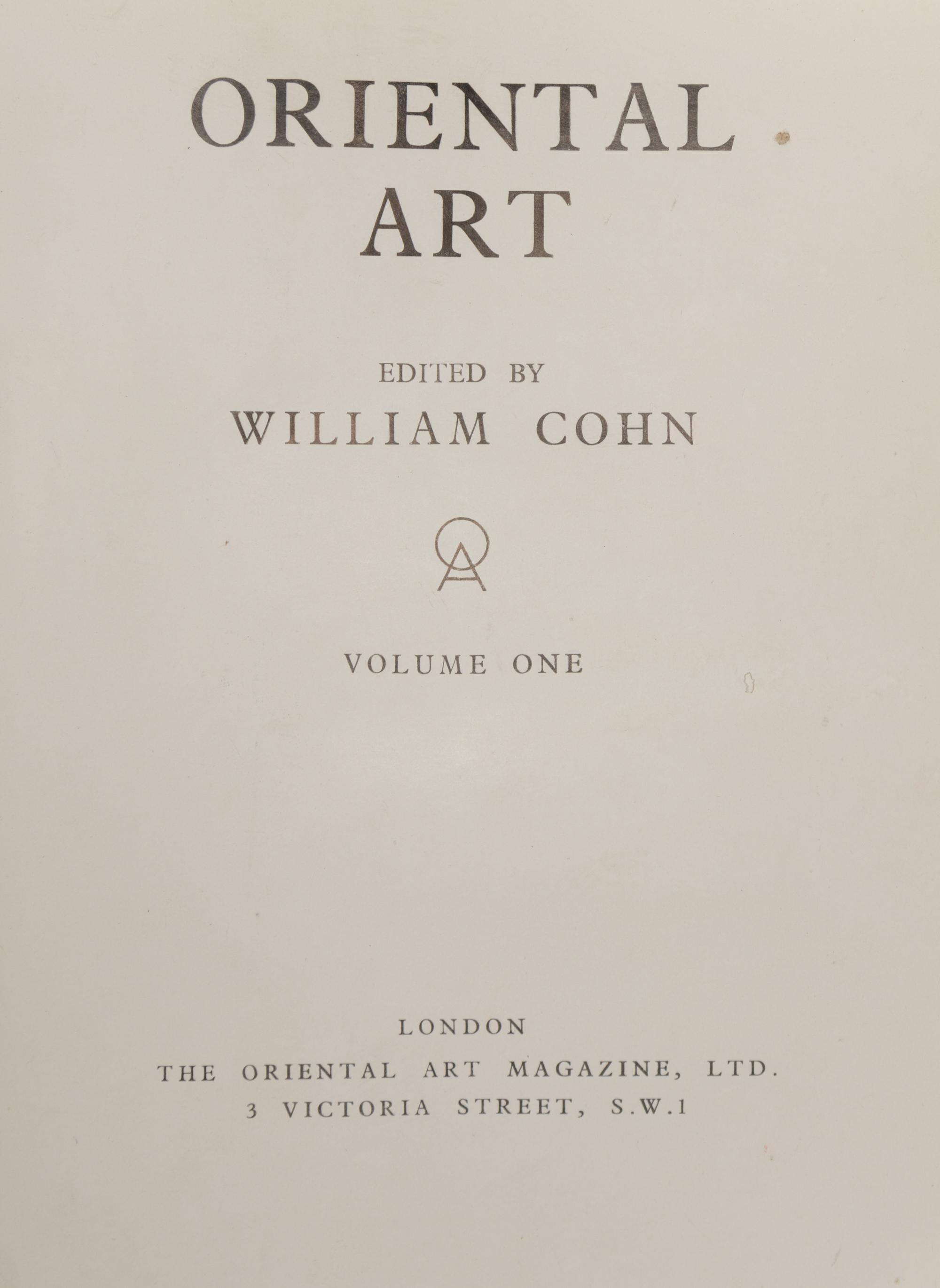 [PERIODICALS] Oriental Art. London, 1948-1968.