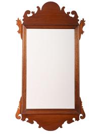 A Chippendale Style Mahogany Mirror