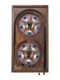 A Gottlieb 'Five Star Final' Countertop Pinball Game