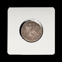 An 1875-S Seated Liberty 20c Coin