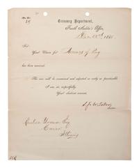 [SLAVERY & ABOLITION] -- [COCKRAN, Francis S. (1814-1886)]. Archive of letters to Maryland abolitionist and Underground Railroad supporter, comprising: