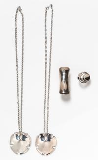 A Collection Sterling Silver Jewelry, Robert Lee Morris for RLM Studio, 53.50 dwts.