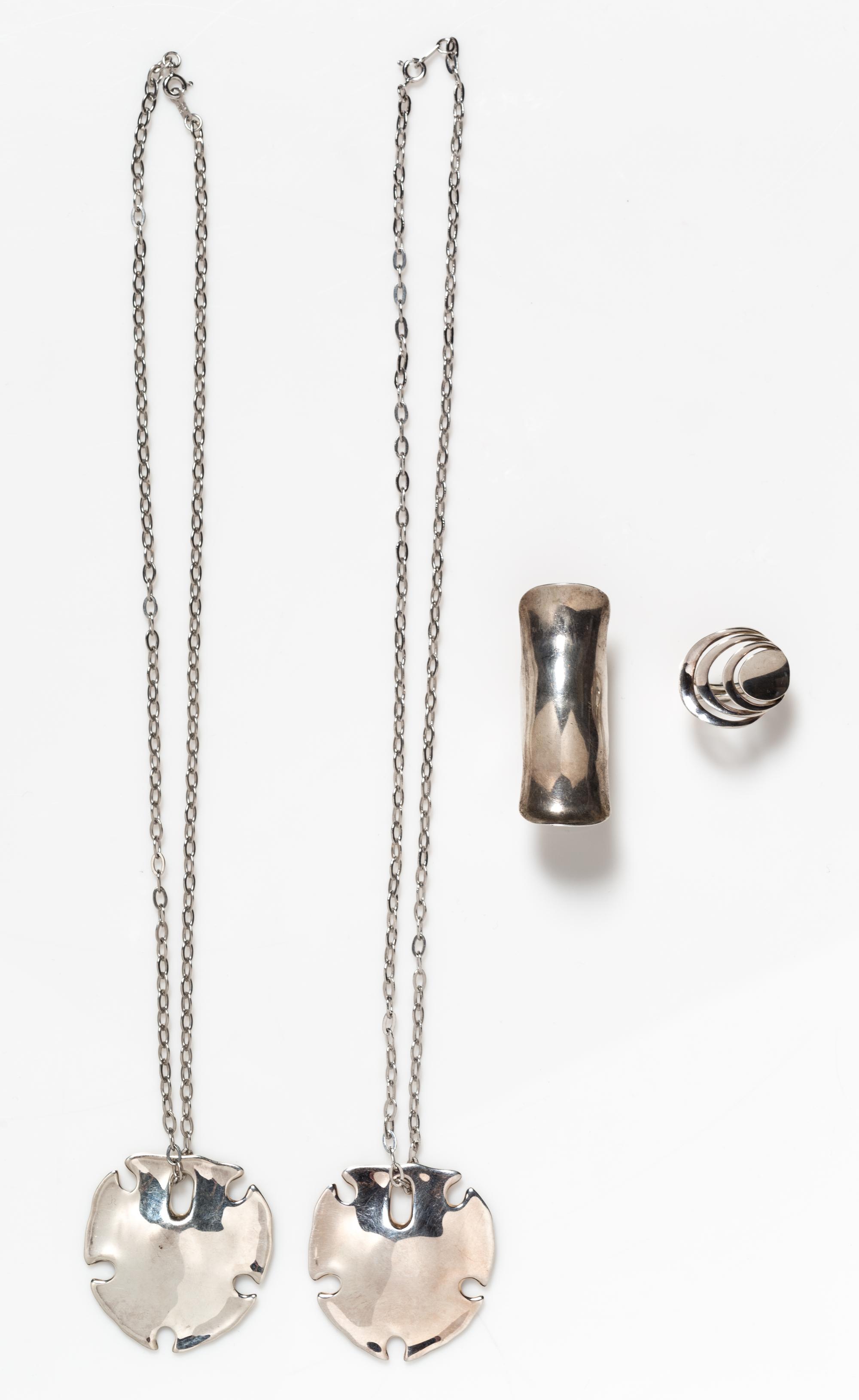 A Collection Sterling Silver Jewelry, Robert Lee Morris for RLM Studio, 53.50 dwts.