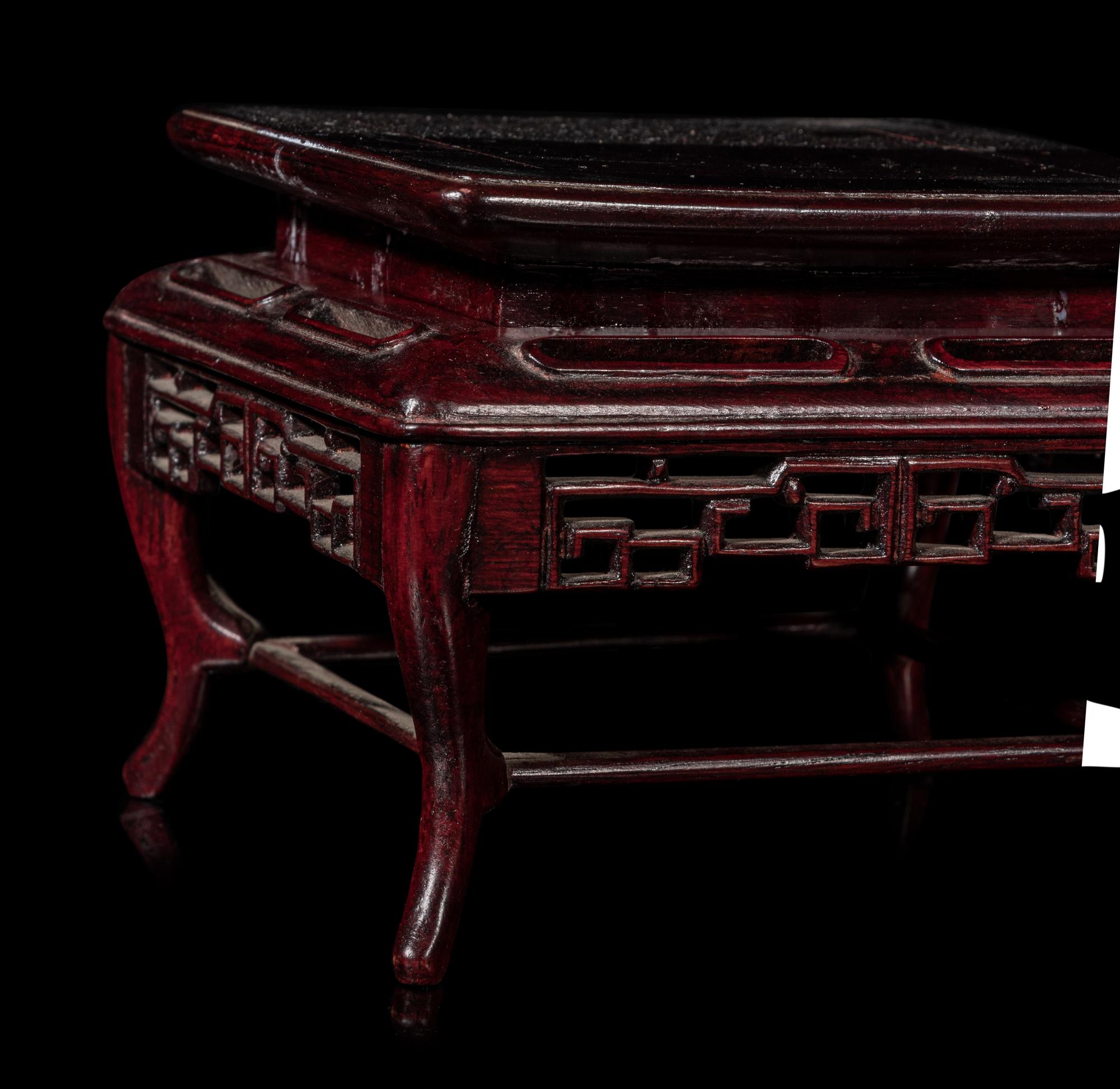 Two Chinese Hardwood Stands