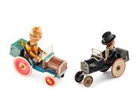 Two Charlie McCarthy Tin Lithograph Toys