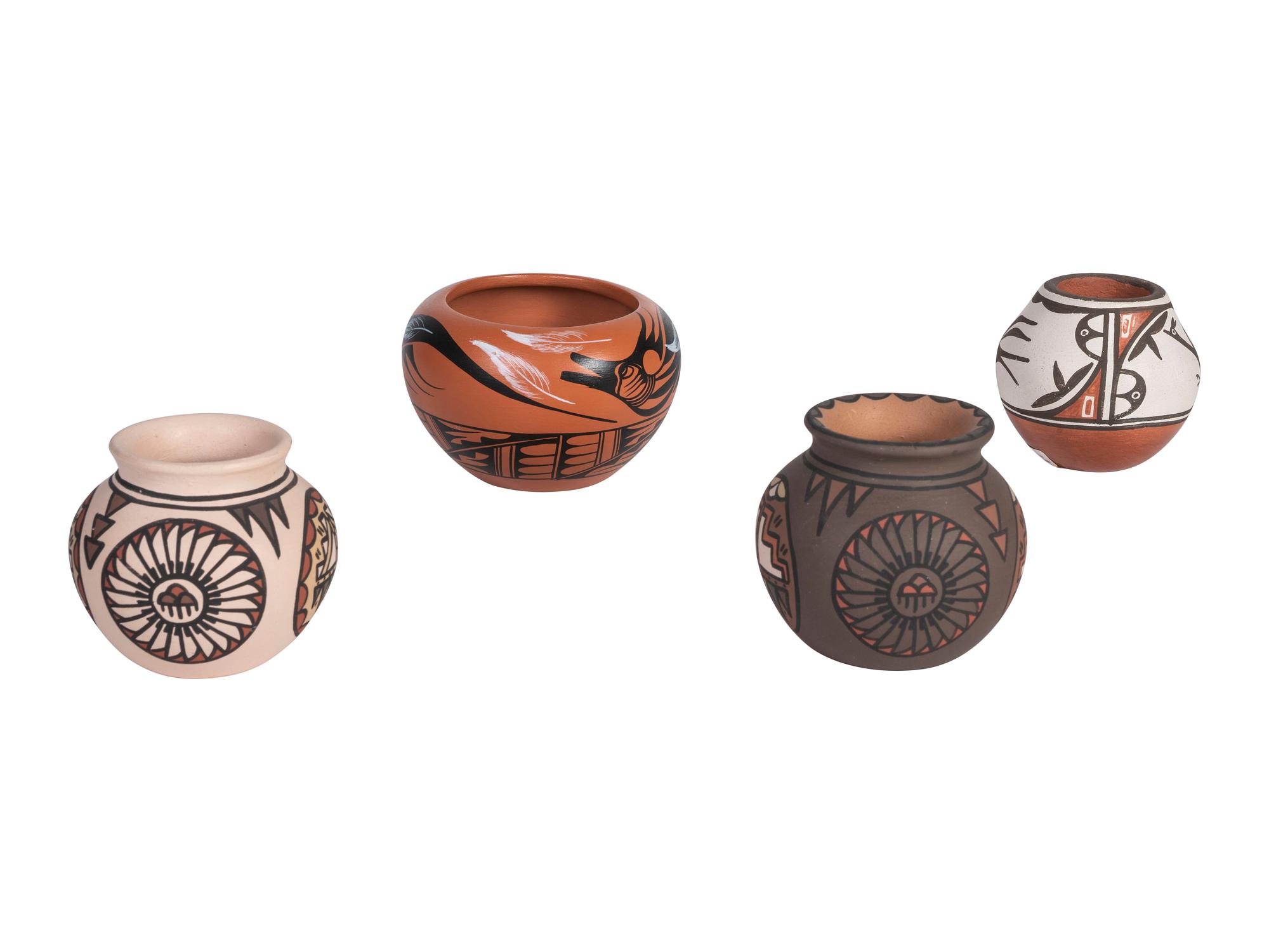 Collection of Santa Clara, Zia, and Jemez Pottery