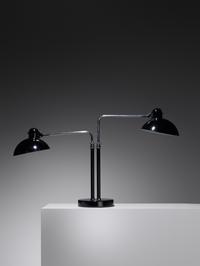 Double Dell Table Lamp, c. 1933 Kaiser Idell, Germany