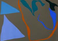 Untitled (Blue and Gray)