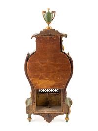 A Swedish Neoclassical Painted Bracket Clock and Bracket — THE CLOCK EARLY 19TH CENTURY