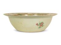 A Chinese Rose Medallion Porcelain Basin