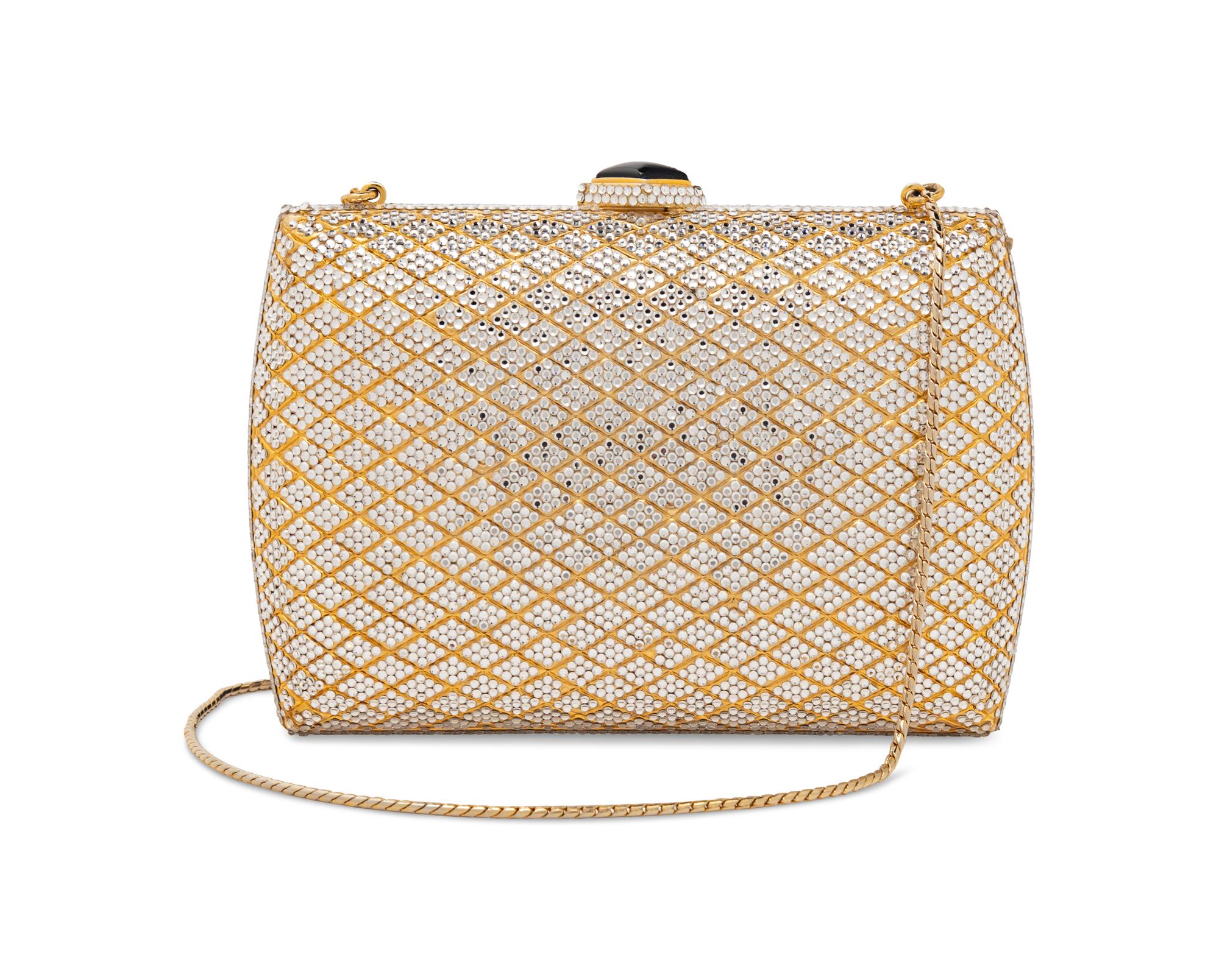 Judith Leiber Diamond Motif Minaudière