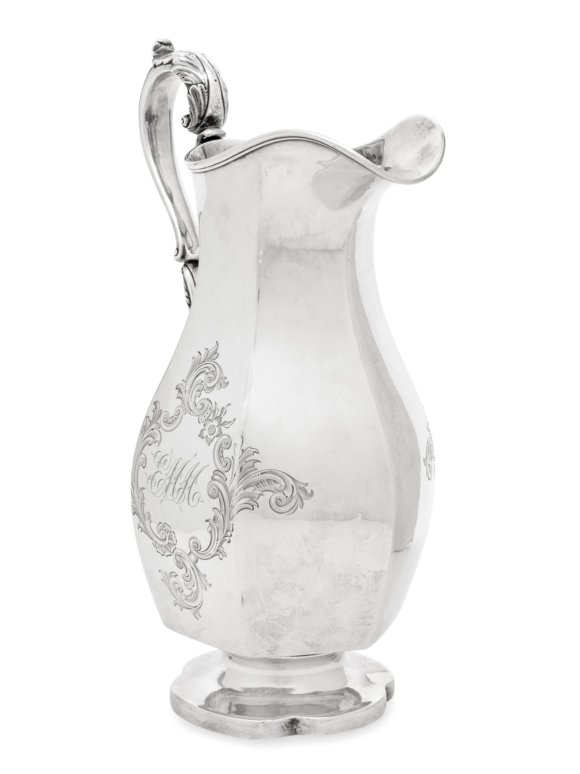 A Tiffany and Co. Silver Pitcher