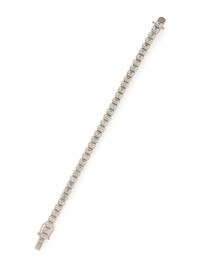 DIAMOND AND PLATINUM BRACELET