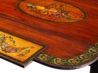 A George III Painted Mahogany Pembroke Table