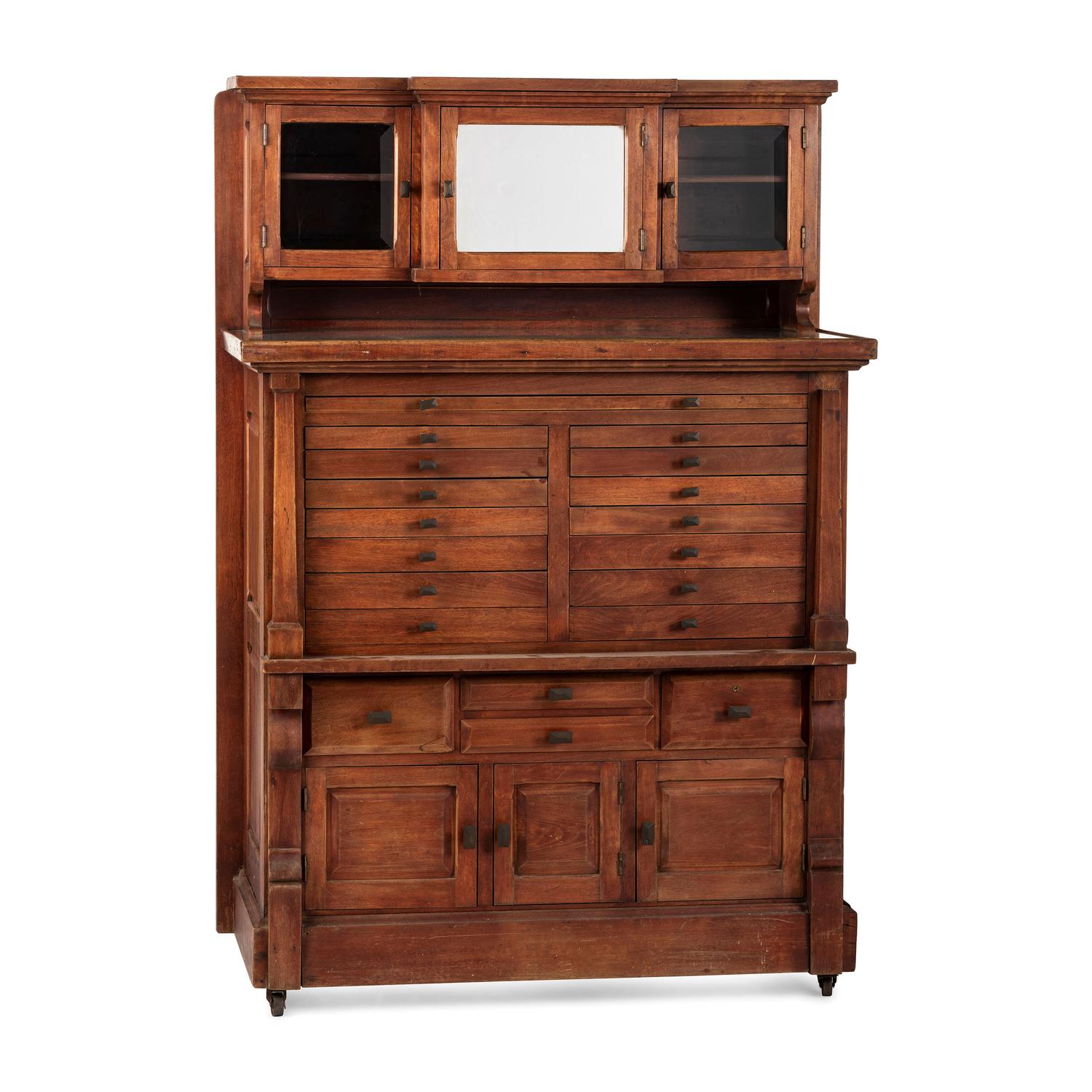 A Shop Storage and Display Cabinet in Oak