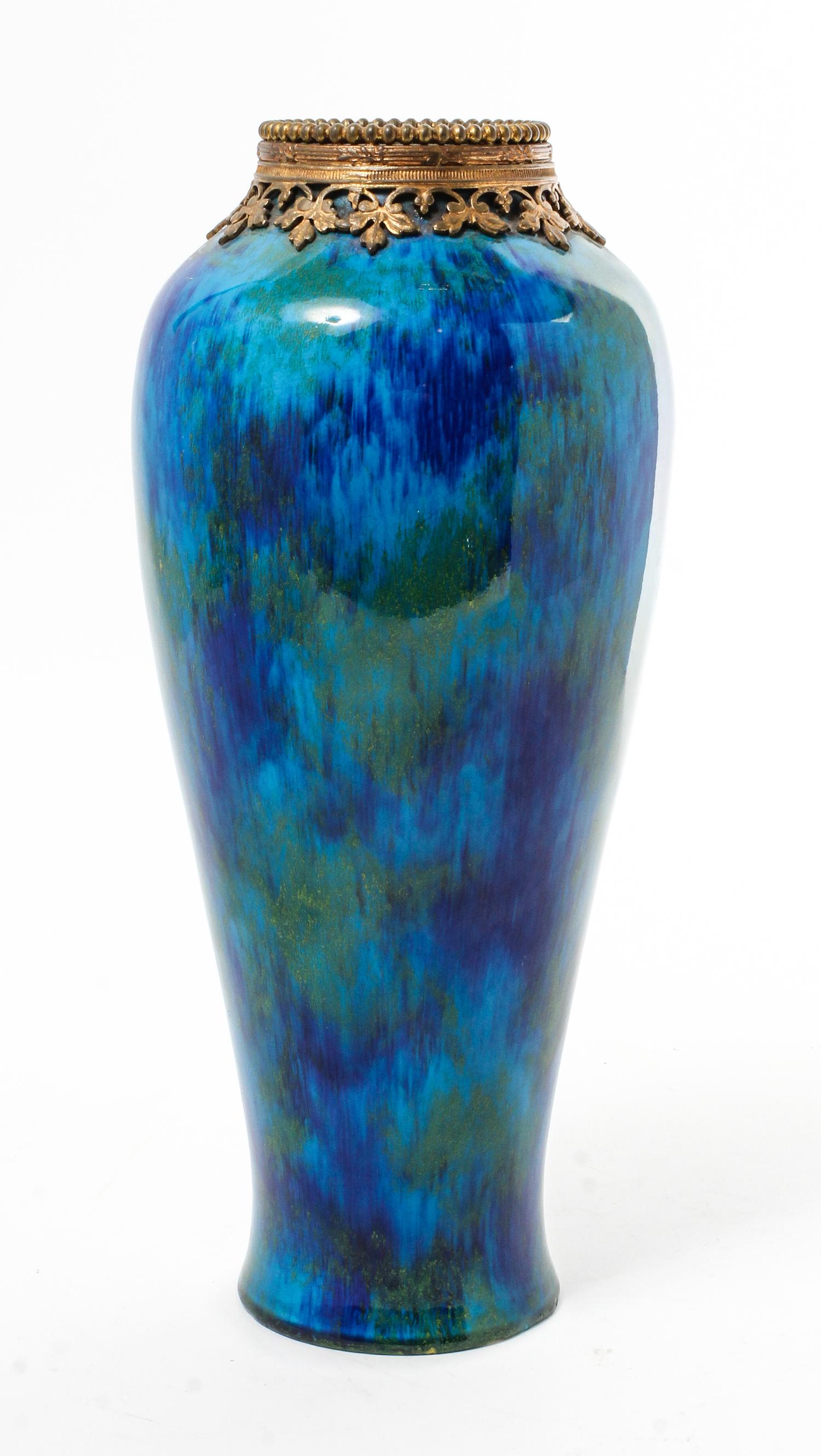 A Paul Millet Sevres Porcelain Vase Height 12 inches. — EARLY 20TH CENTURY