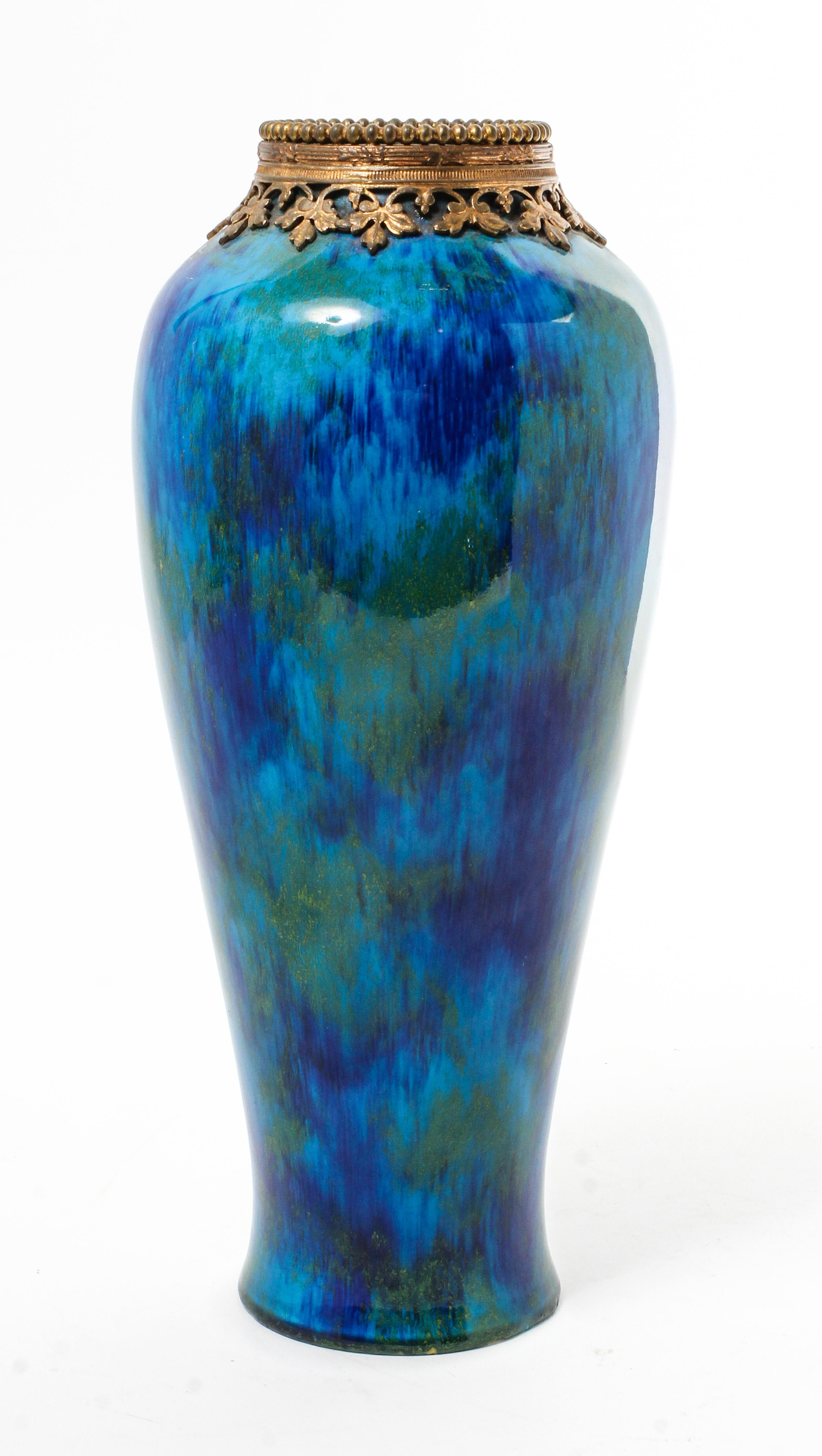 A Paul Millet Sevres Porcelain Vase Height 12 inches. — EARLY 20TH CENTURY