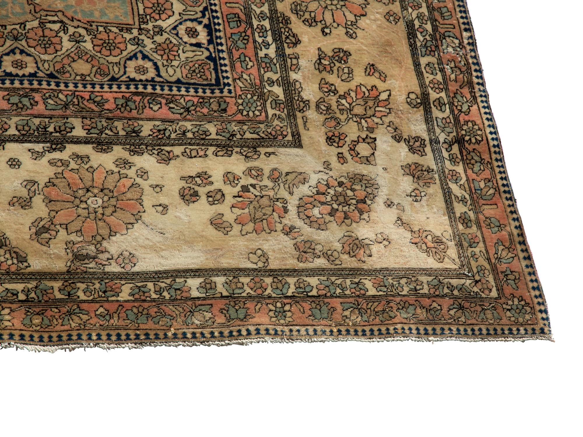 A Mohtasham Kashan Wool Carpet