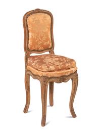 A Louis XV Painted Chauffuese