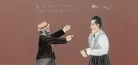 Nicholas Africano, (American, b. 1948), It Was Your Vile Hand, 1980-81