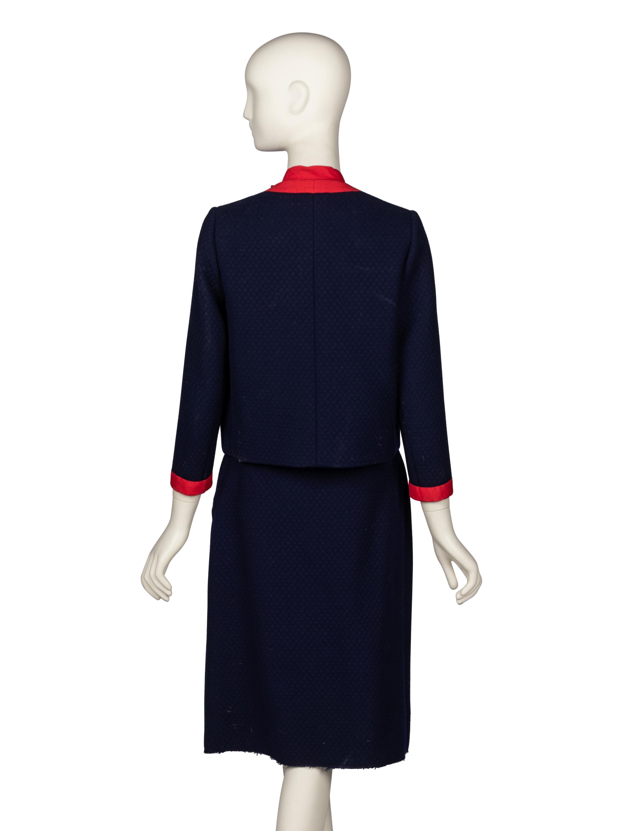 Norman Norell, Three-Piece Skirt Suit Ensemble