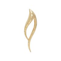 HENRY DUNAY, YELLOW GOLD BROOCH