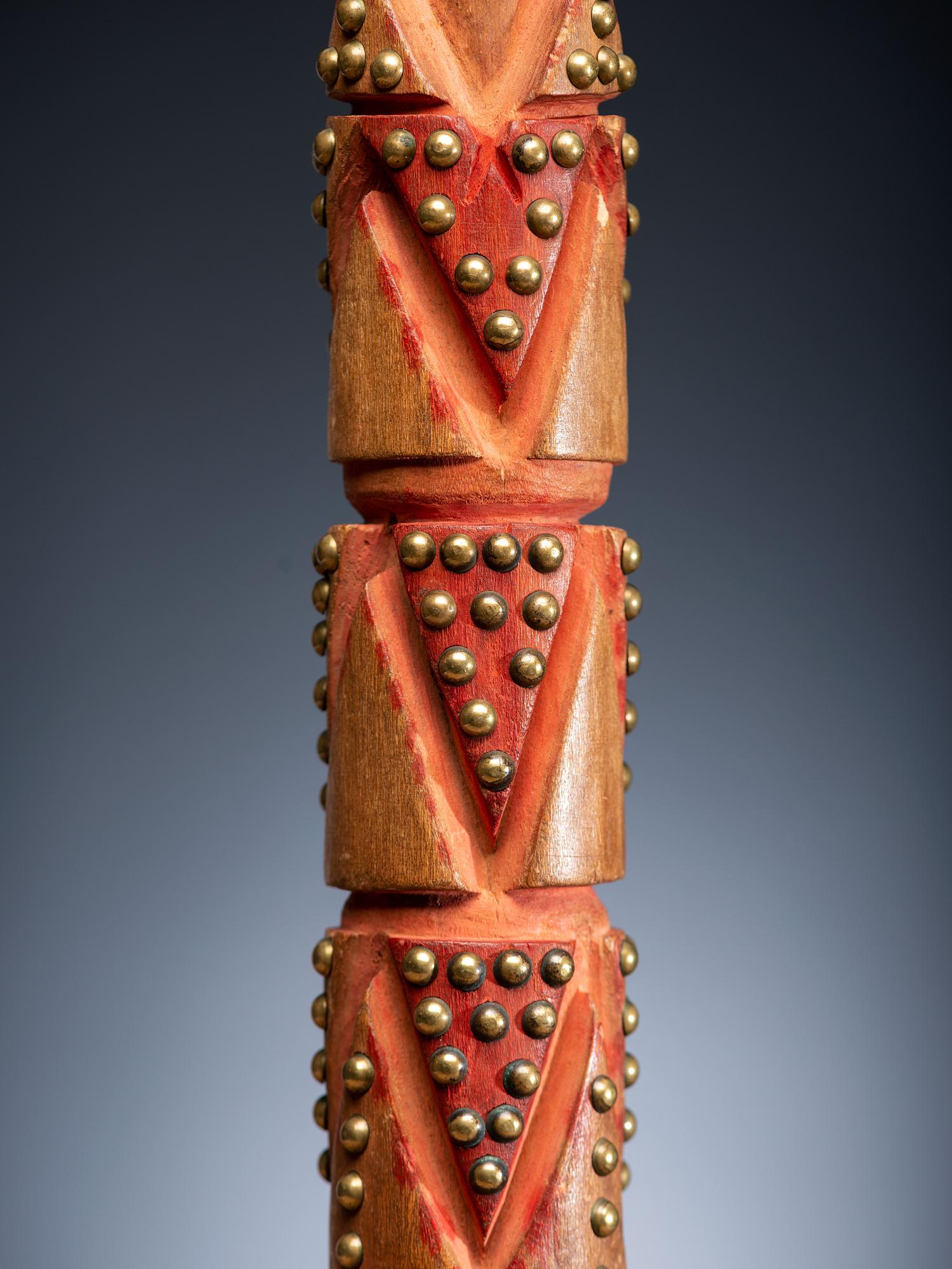 Nez Perce Painted Flute, with Photograph