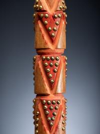 Nez Perce Painted Flute, with Photograph