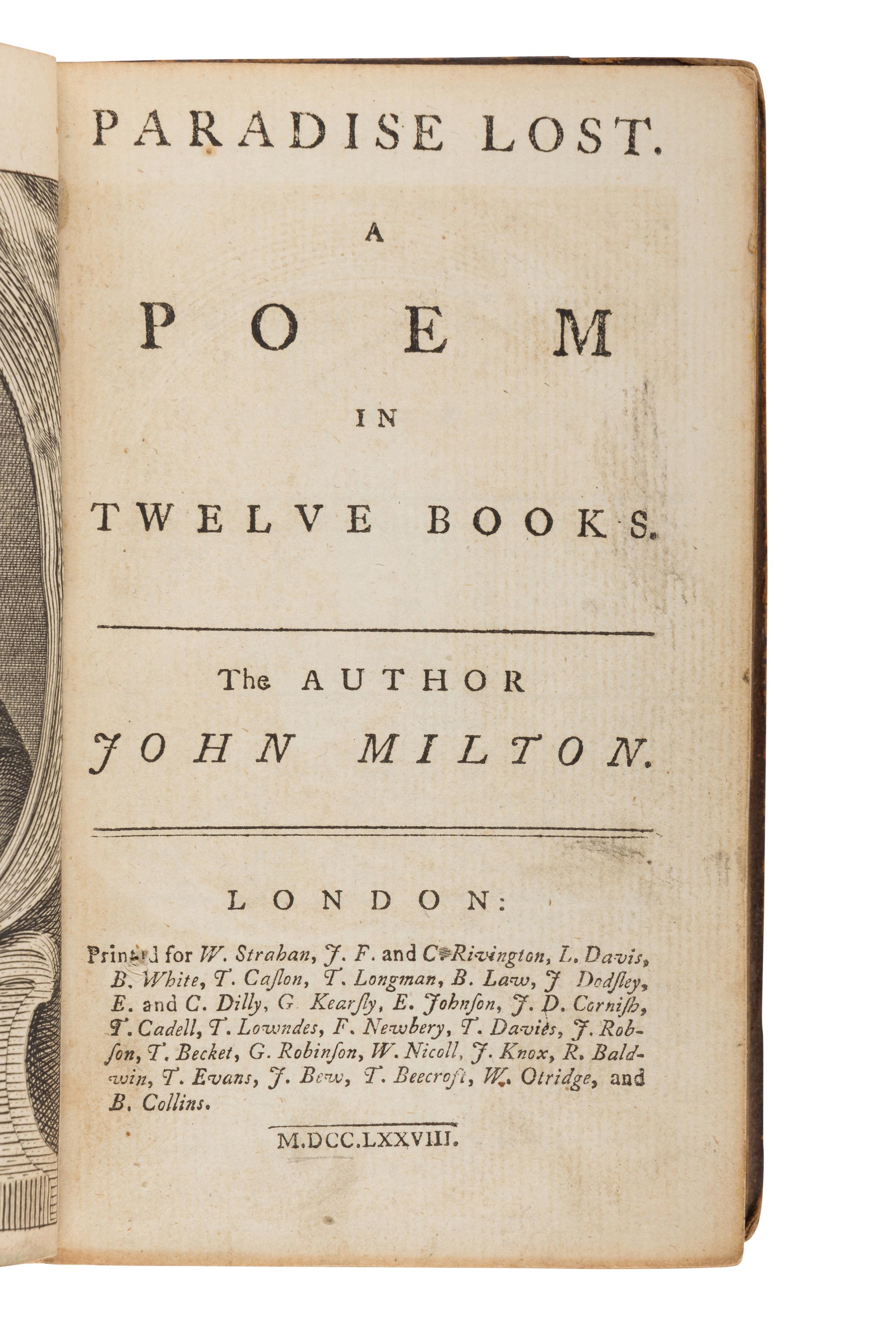 [PRINTING HISTORY]. A group of 8 pre-19th century works, including: