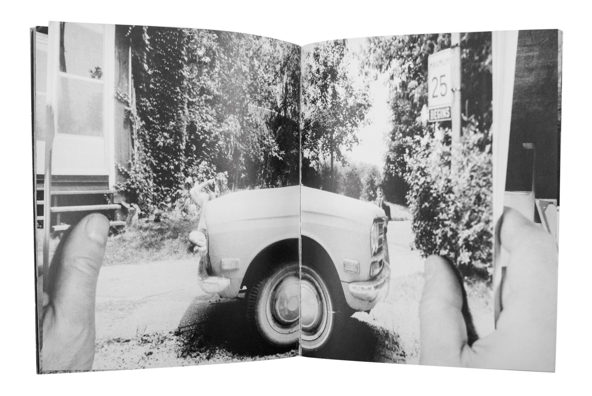 SNOW, MICHAEL. Cover to Cover. Halifax and NY, 1975. Photos by Keith Lock.