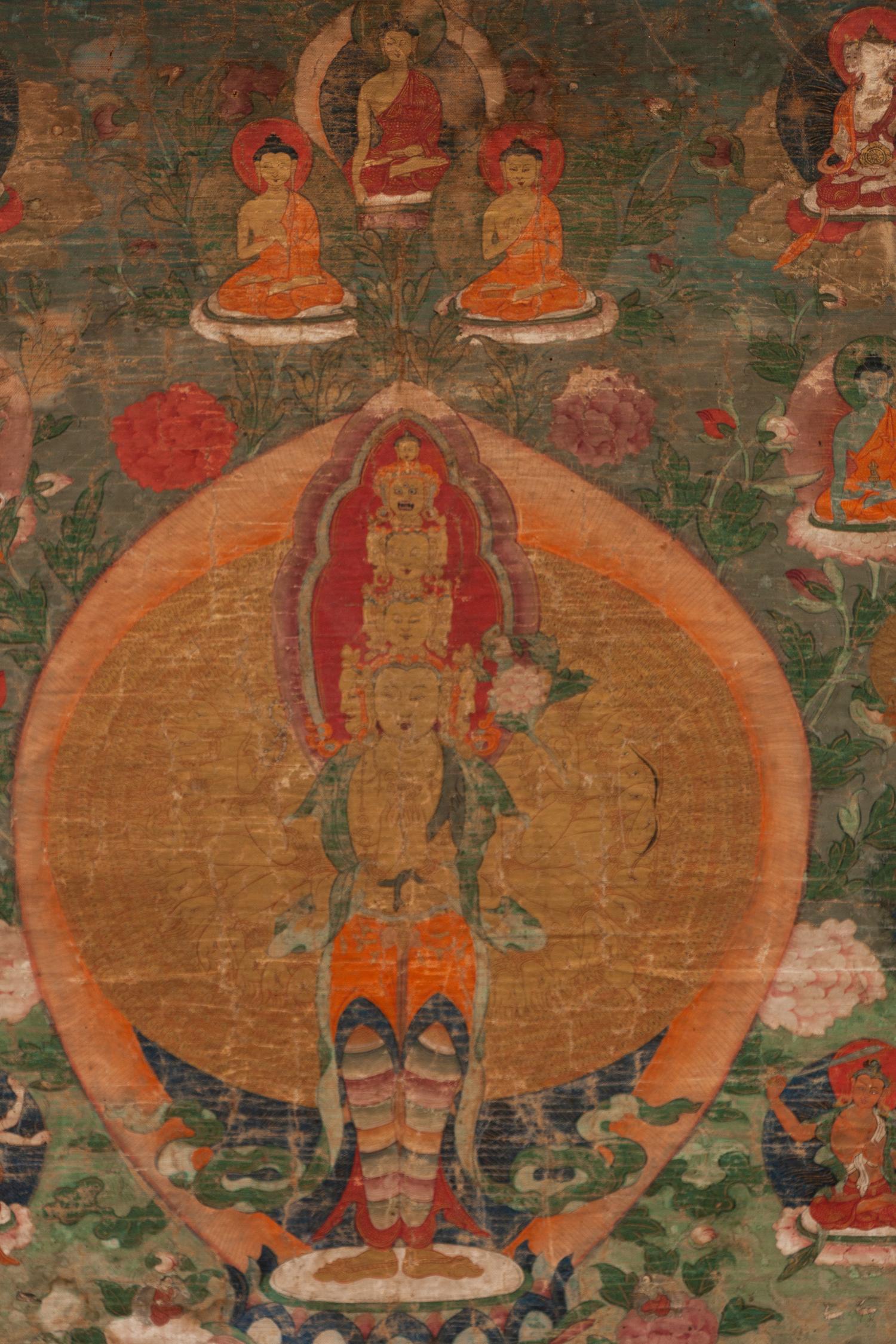 A 19th Century Tibetan Thangka