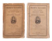 [EARLY PHOTOGRAPHY]. A collection of photographs, artwork, and pamphlets identified to Sol Smith, actor and theatre manager.
